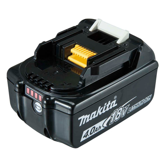 Makita 18V 4.0AH BATTERY WITH FUEL GAUGE INDICATOR