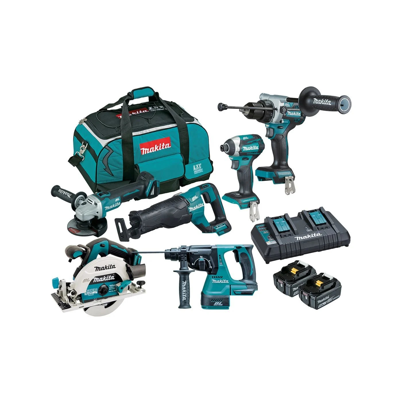 MAKITA 18V COMBO KIT DLX6109TX1 6 PCE 5 AMP