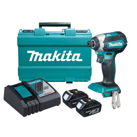 MAKITA 18V BRUSHLESS IMPACT DRIVER KIT DTD153