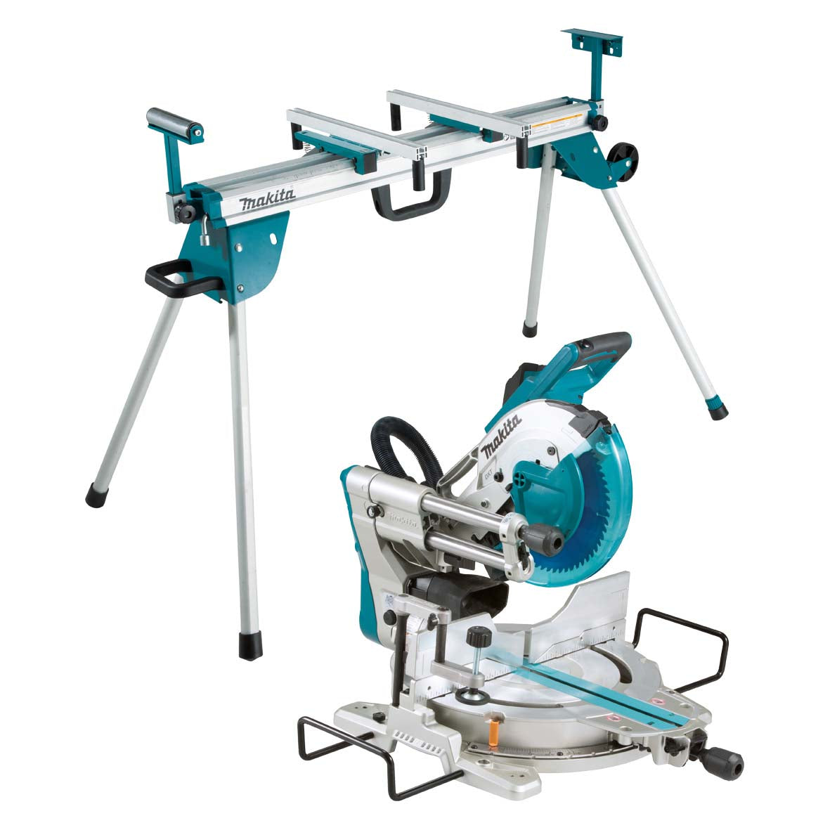 260mm MAKITA COMPOUND MITRE SAW & STAND COMBO LS1019-AWST
